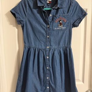 Tommy Hilfiger Disney Kids Blue Denim Dress